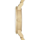 Burberry The City Gold Dial Gold Steel Strap Watch for Women - BU9134