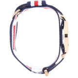Daniel Wellington Classic Canterbury White Dial Two Tone NATO Strap Watch For Women - DW00100030