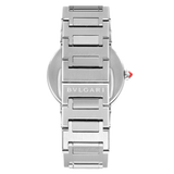 Bvlgari Bvlgari Bvlgari Lady Green Dial Silver Steel Strap Watch for Women - BVLGARI103693