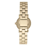 Marc Jacobs Baker Green Dial Gold Steel Strap Watch for Women - MBM3249