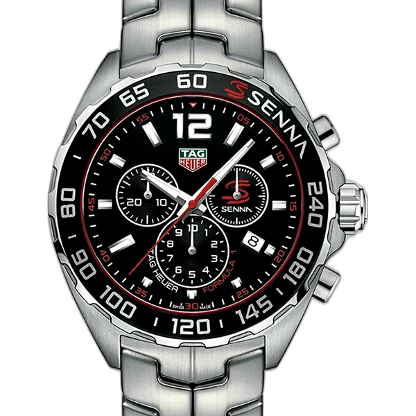 Tag Heuer Senna Black Dial Watch for Men - CAZ1015.BA0883