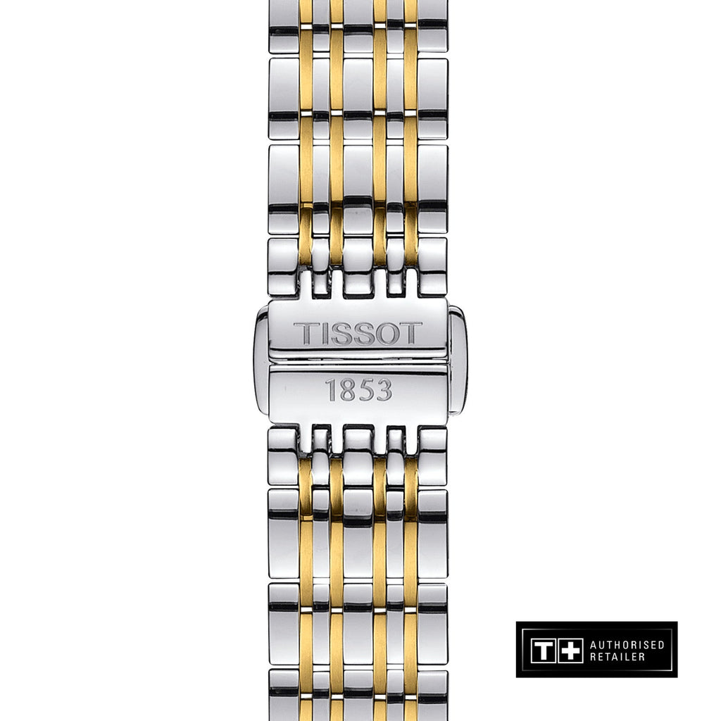Tissot Carson Steel Lady White Dial Quartz Watch For Women - T085.210.22.011.00
