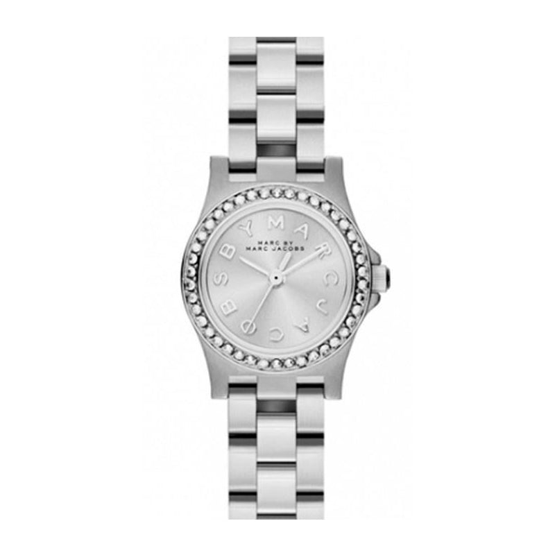 Marc Jacobs Henry Silver Dial Silver Steel Strap Watch for Women - MBM3276