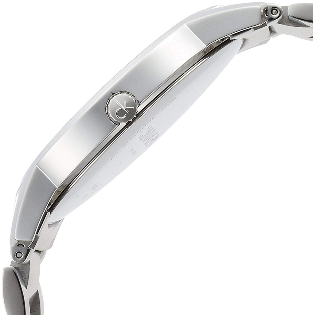 Calvin Klein City Blue Dial Silver Steel Strap Watch for Men - K2G2114N