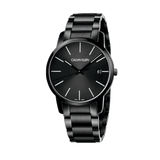 Calvin Klein City Quartz Black Dial Black Steel Strap Watch for Men - K2G2G4B1