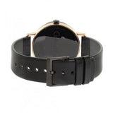 Calvin Klein Boost Black Dial Black Leather Strap Watch for Men - K7Y21TCZ