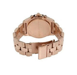 Marc Jacobs Blade White Dial Gold Steel Strap Watch for Women - MBM3075