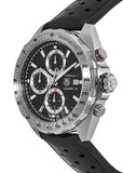 Tag Heuer Formula 1 Calibre 16 Black Dial Black Leather Strap Watch for Men - CAZ2010.FT8024