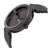 Gucci G Interlocking Quartz Grey Dial Grey Steel Strap Watch For Men - YA133210