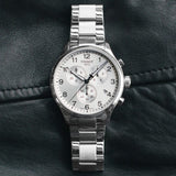 Tissot Chrono XL Classic Silver Dial Silver Steel Strap Watch For Men - T116.617.11.037.00