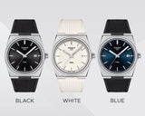 Tissot PRX 40 White Dial White Rubber Strap Watch For Men - T137.410.17.011.00