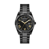 Guess Connoisseur Black Dial Black Steel Strap Watch for Men - GW0265G4
