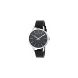 Calvin Klein Even Black Dial Black Leather Strap Watch for Women - K7B231C1
