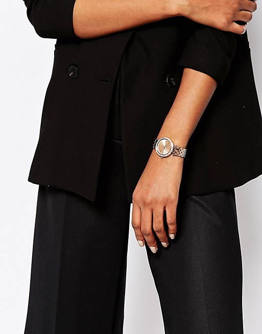 Michael Kors Darci Rose Gold Dial Rose Gold Stainless Steel Strap Watch for Women - MK3366