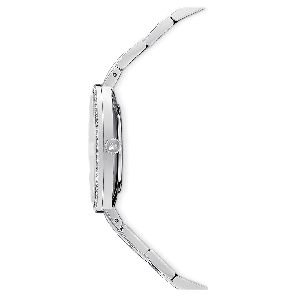 Swarovski Cosmopolitan Diamond Powder Silver Dial Silver Steel Strap Watch for Women - 5517807