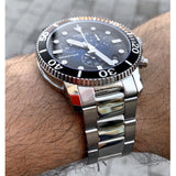 Tissot Seastar 1000 Chronograph Blue Dial Silver Mesh Bracelet Watch For Men - T120.417.11.041.02