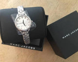 Marc Jacobs Betty White Dial Silver Steel Strap Watch for Women - MJ3497