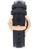 Daniel Wellington Classic Sheffield Black Dial Black Leather Strap Watch For Women - DW00100139