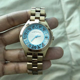 Marc Jacobs Henry Rose Gold Dial Rose Gold Steel Strap Watch for Women - MBM3296