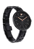 Swarovski Cosmopolitan PVD Black Dial Black Steel Strap Watch for Women - 5547646