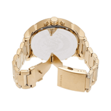 Diesel Mr Daddy 2.0 Chronograph Gold Dial Gold Steel Strap Watch For Men - DZ7399
