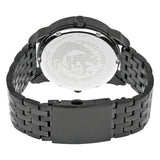Diesel Mini Daddy Dual Time Black Dial Black Stainless Steel Strap Watch For Men - DZ7316