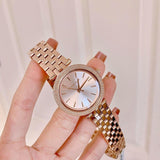 Michael Kors Darci Rose Gold Dial Rose Gold Steel Strap Watch for Women - MK3431