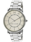Marc Jacobs Roxy White Dial Silver Steel Strap Watch for Women - MJ3521