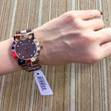 Marc Jacobs Amy Grey Dial Two Tone Steel Strap Watch for Women - MBM3195