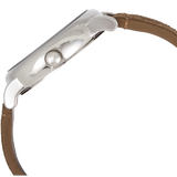 Emporio Armani Luigi Quartz Gray Dial Brown Leather Strap Watch For Men - AR11070