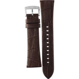 Emporio Armani Valente Chronograph Brown Dial Brown Leather Strap Watch For Men - AR1785