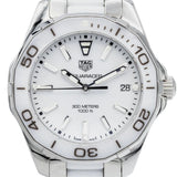 Tag Heuer Aquaracer White Dial Watch for Women - WAY131B.BA0914