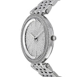 Michael Kors Darci Silver Dial Silver Steel Strap Watch for Women - MK3437