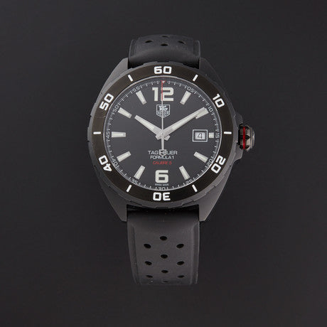 Tag Heuer Formula 1 Black Dial Strap Watch for Men - WAZ2115.FT8023