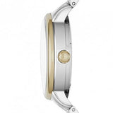 Marc Jacobs Fergus Silver Dial Two Tone Steel Strap Watch for Women - MBM8652