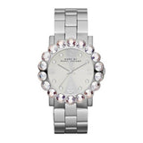 Marc Jacobs Amy Silver Dial Silver Steel Strap Watch for Women - MBM3222