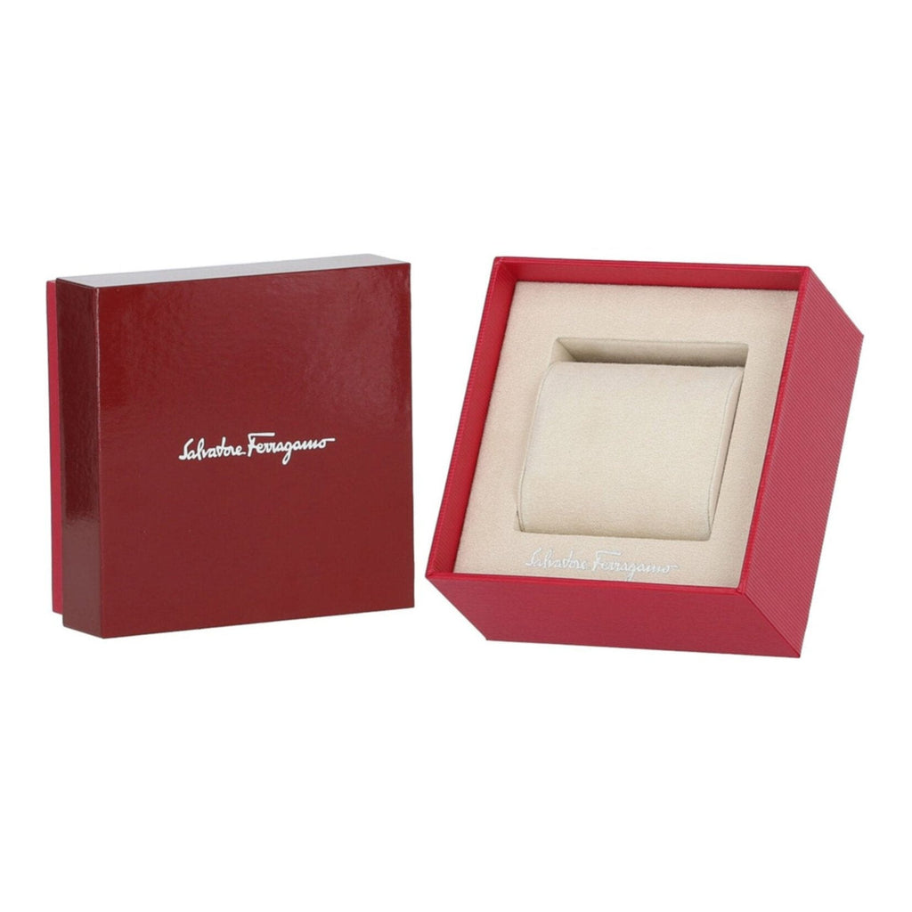 Salvatore Ferragamo F-80 Classic Black Dial Black Rubber Strap Watch for Men - SFHY02522