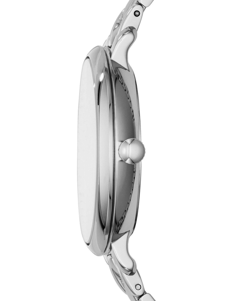 Fossil Jacqueline Multifunction White Dial Silver Steel Strap Watch for Women - ES3738