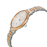 Fossil Jacqueline White Dial Two Tone Steel Strap Watch for Women - ES3844
