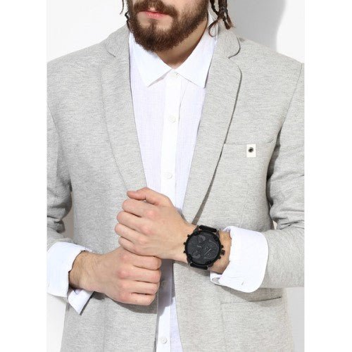 Diesel Mr Daddy 2.0 Chronograph Black Dial Black Steel Strap Watch For Men - DZ7396