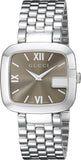 Gucci G-Gucci Brown Dial Silver Steel Strap Watch For Women - YA125413