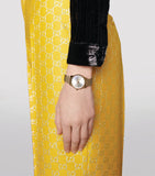 Gucci G Timeless Diamonds Mother of Pearl Dial Silver Steel Strap Watch For Women - YA126506