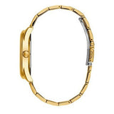 Guess G-Twist Gold Dial Gold Steel Strap Watch for Women - W1082L2