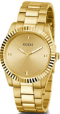 Guess Connoisseur Analog Gold Dial Gold Steel Strap Watch For Men - GW0542G2