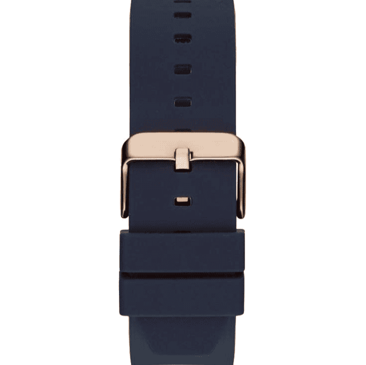 Guess Prodigy Multifunction Navy Blue Dial Blue Silicone Strap Watch For Men - GW0569G3