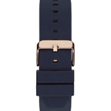 Guess Prodigy Multifunction Navy Blue Dial Blue Silicone Strap Watch For Men - GW0569G3