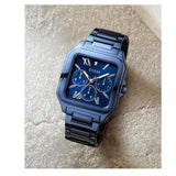Guess Dress Multifunction Blue Dial Blue Steel Strap Watch for Men - GW0631G3