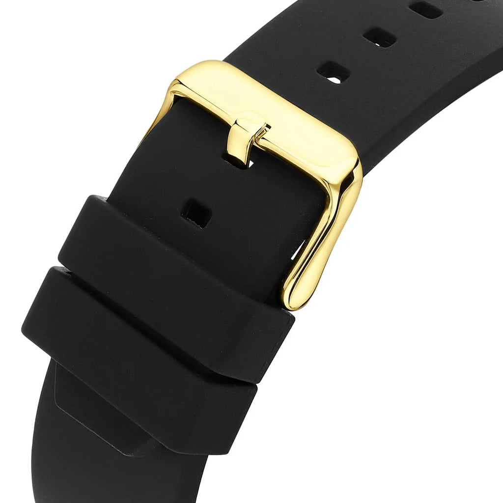 Guess Prodigy Black Dial Black Silicone Strap Watch For Men - GW0569G2