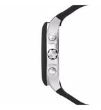 Hugo Boss Velocity Black Dial Black Leather Strap Watch for Men - 1513716