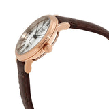 Tissot T Classic Carson White Dial Brown Leather Strap Watch For Women - T085.207.36.013.00